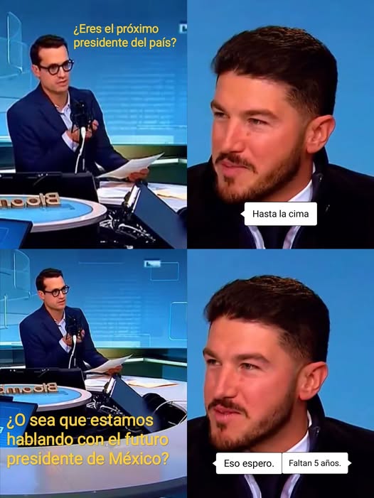 Samuel García confirma que irá por la presidencia en 2030