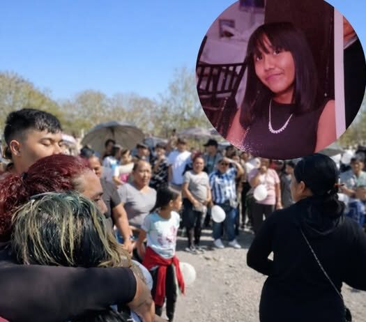 Familiares y amigos dan el último adiós a Brittany Nahomi