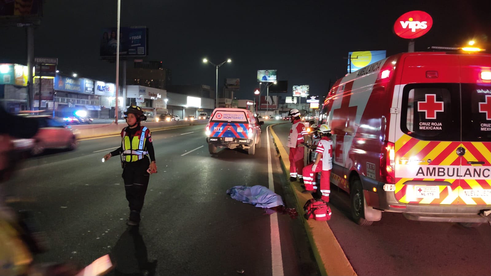 Adulto mayor muere tras presunto atropello en Gonzalitos; conductor involucrado habría huido