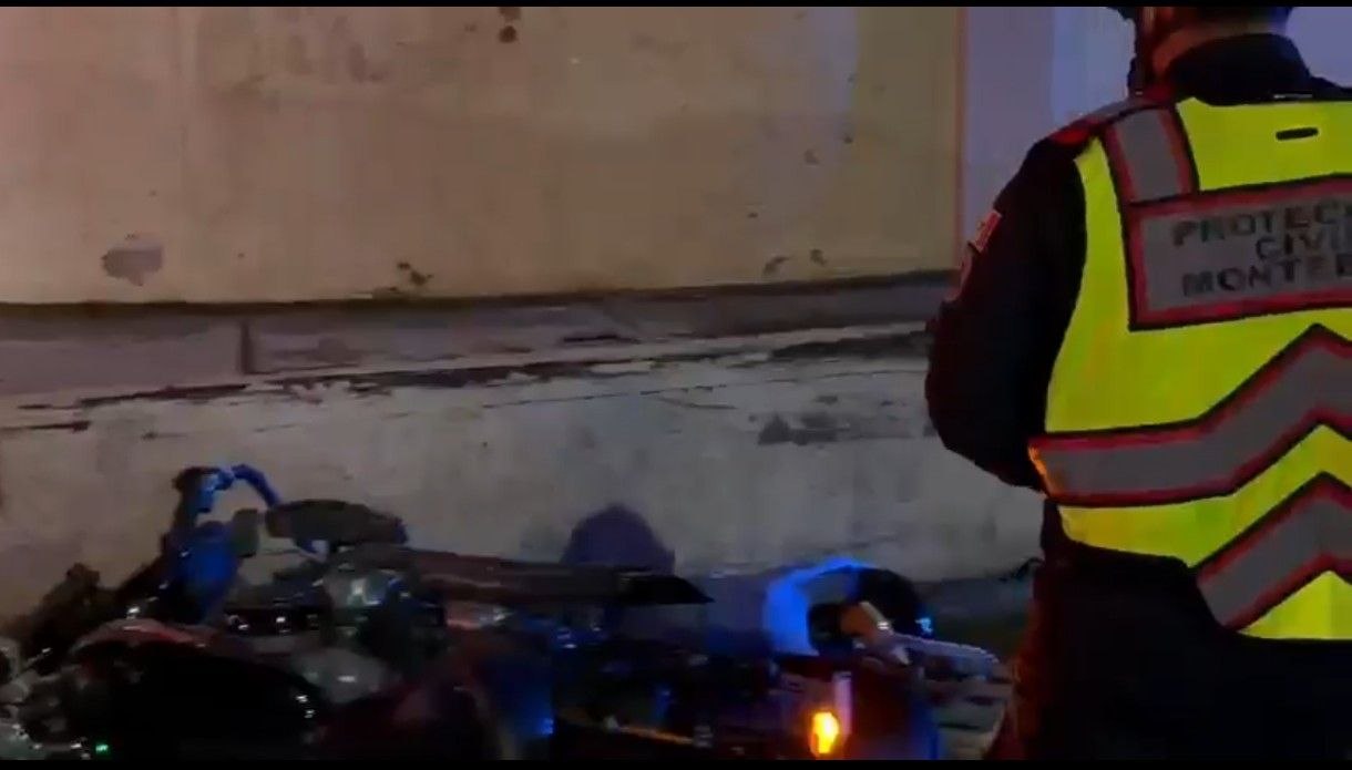 Motociclista pierde la vida tras derrapar en Carretera Nacional, en Monterrey